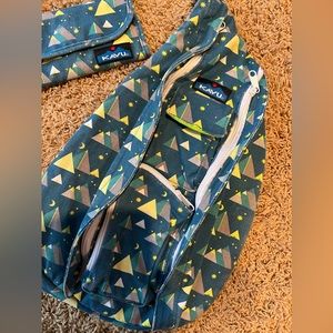 Kavu backpack and wallet